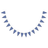 Banderines effecto marmolado azul wimpelkette (Alle)