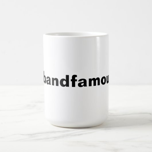 #bandfamous Tasse (Mittel)