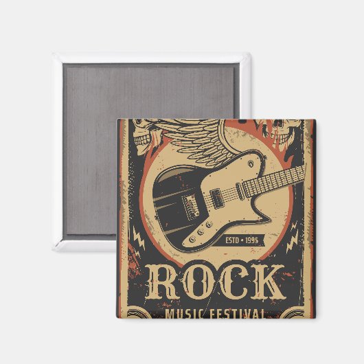 Bandfest Magnet (Vorderseite/Rückseite)