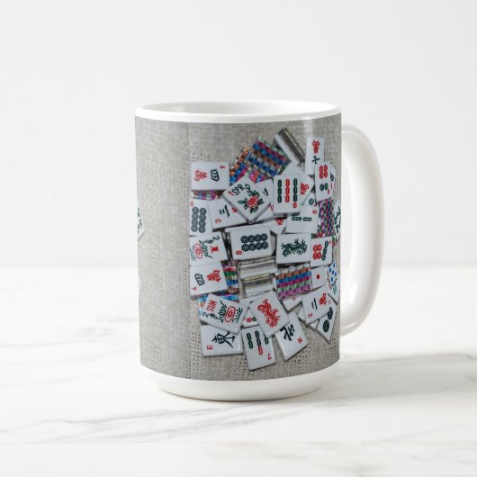 Bandfliese Tasse-schlicht Kaffeetasse (VorderseiteRechts)