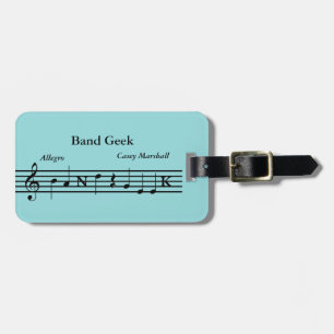 Bandgeek-personalisierter Gepäck-Umbau Gepäckanhänger