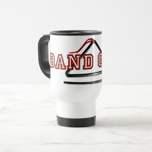 Bandgeek-Tasse Reisebecher (Vorderseite Links)