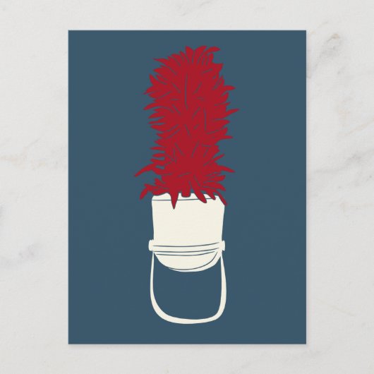 Bandhut mit Feathers Postkarte (Vorderseite)