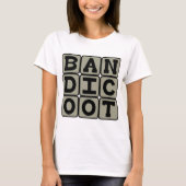 Bandicoot, Marsupial Omnivore T-Shirt (Vorderseite)