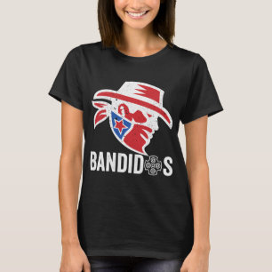 Bandidos-Mann in Maske T-Shirt