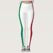 Bandiera d'Italia Leggings (Vorderseite)
