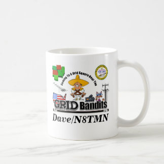 Bandit abschließend, schwaches Signal-Logo, Kaffeetasse