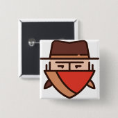 Bandit Button (Vorne & Hinten)