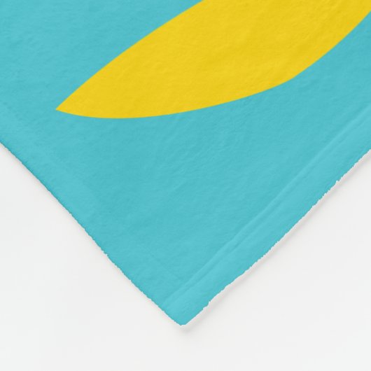 Bandit das Küken Fleecedecke (Ecke)