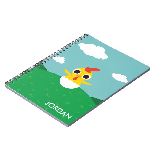 Bandit das Küken Notizblock (Linke Seite)