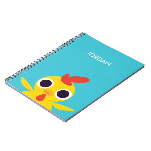 Bandit das Küken Notizblock (Linke Seite)