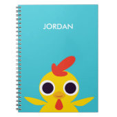 Bandit das Küken Notizblock (Vorderseite)