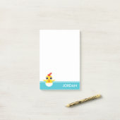 Bandit das Küken Post-it Klebezettel (Auf Schreibtisch)