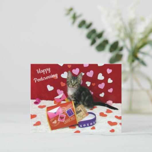 Bandit Die Postüberquerung der Valentinischen Post Postkarte (Stehend Vorderseite)