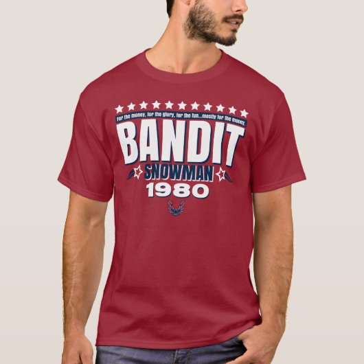Bandit für den Präsidenten T-Shirt (Vorderseite)
