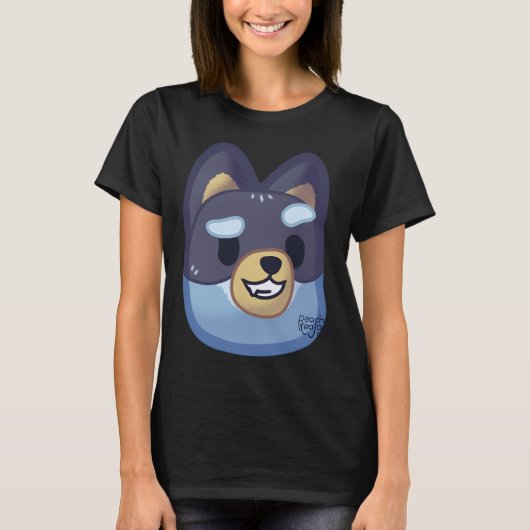Bandit Heeler Profil T-Shirt (Vorderseite)