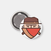 Bandit Magnet (Vorderseite/Rückseite)