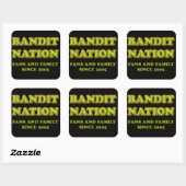 Bandit Nation Stickers (Blatt)