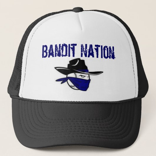 Bandit-Nations-Hut Truckerkappe (Vorderseite)