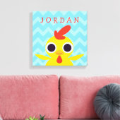 Bandit the Chick Leinwanddruck (Insitu (Wohnzimmer))