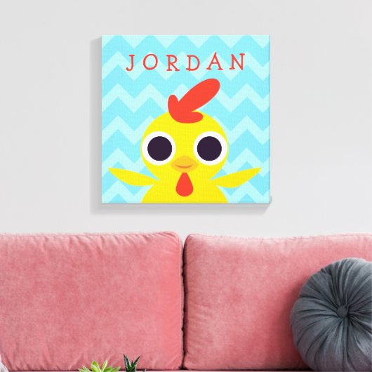 Bandit the Chick Leinwanddruck (Insitu (Wohnzimmer))