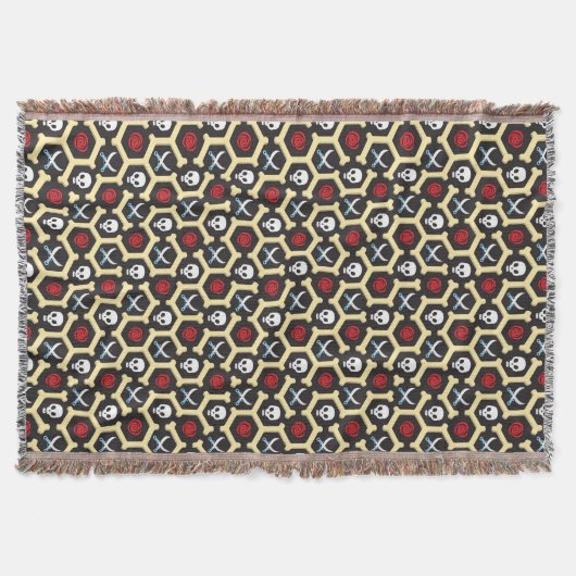 Bandit-Thema-Muster Decke (Vorderseite)