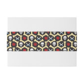 Bandit-Thema-Muster Einladungsbanderole (Rückseitenbeispiel)