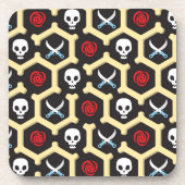 Bandit-Thema-Muster Getränkeuntersetzer (Vorderseite)