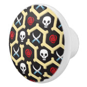 Bandit-Thema-Muster Keramikknauf (Rechts)