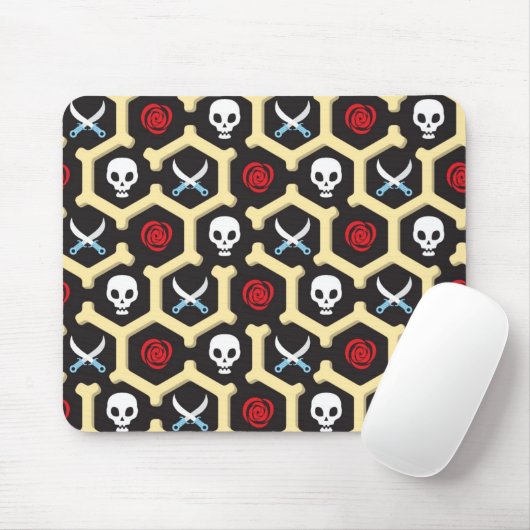 Bandit-Thema-Muster Mousepad (Mit Mouse)