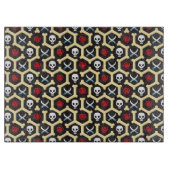 Bandit-Thema-Muster Schneidebrett (Vorderseite)