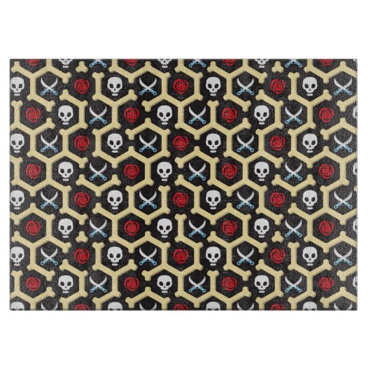 Bandit-Thema-Muster Schneidebrett (Vorderseite)