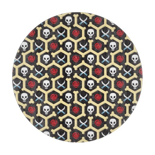 Bandit-Thema-Muster Schneidebrett (Vorderseite)