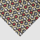 Bandit-Thema-Muster Seidenpapier (Ausschnitt)