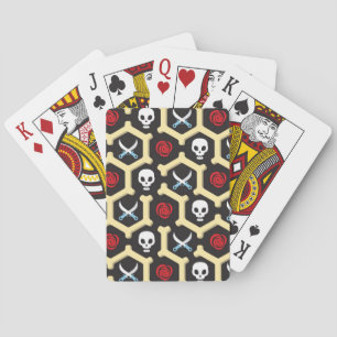 Bandit-Thema-Muster Spielkarten