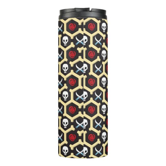 Bandit-Thema-Muster Thermosbecher (Rückseite)