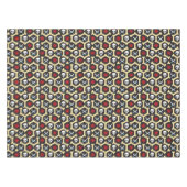 Bandit-Thema-Muster Tischdecke (Vorderseite (Horizontal))