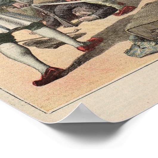 Banditen im Orient Poster (Ecke)