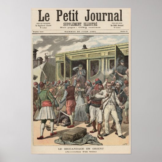 Banditen im Orient Poster (Vorne)