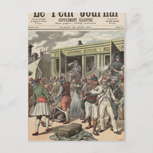 Banditen im Orient Postkarte (Vorderseite)