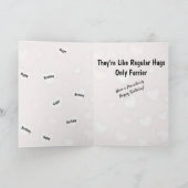 Bandit's Happy Birthday Card (3335) Karte (Innenseite)