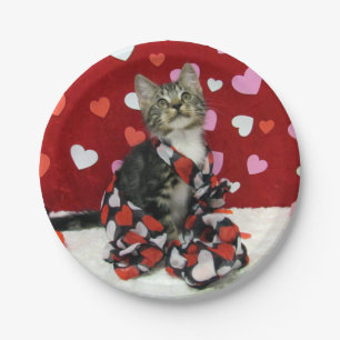 Bandit's Liebe - Valentine - Katze / Kitten Teller
