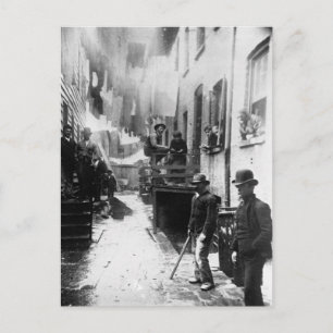 Bandit's Roost New York 1888 - Vintages Foto Postkarte