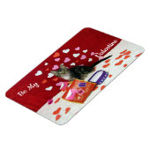 Bandit's Valentine's Magnet (Kat/ Kätzchen) (Linke Seite)