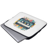 Bandkassette Laptopschutzhülle (Vorne Knopf)