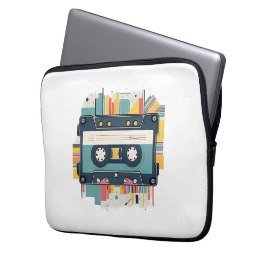 Bandkassette Laptopschutzhülle (Vorderseite Links)