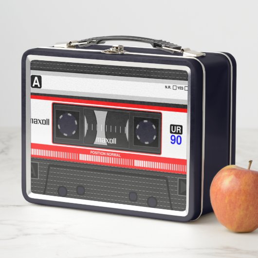 Bandkassette Metall Brotdose (Beispiel)