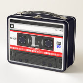 Bandkassette Metall Brotdose (Vorderseite)