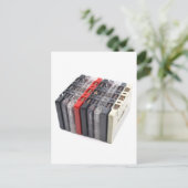 Bandkassette Postkarte (Stehend Vorderseite)