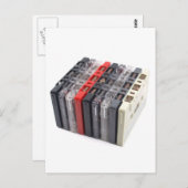 Bandkassette Postkarte (Vorne/Hinten)